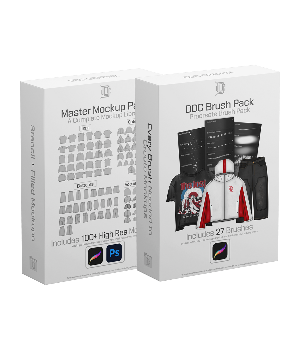 Master Mockup + Brush Bundle