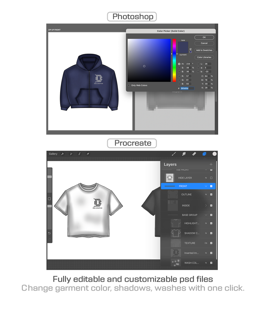 Editable PSD Mockup Bundle Vol 1.