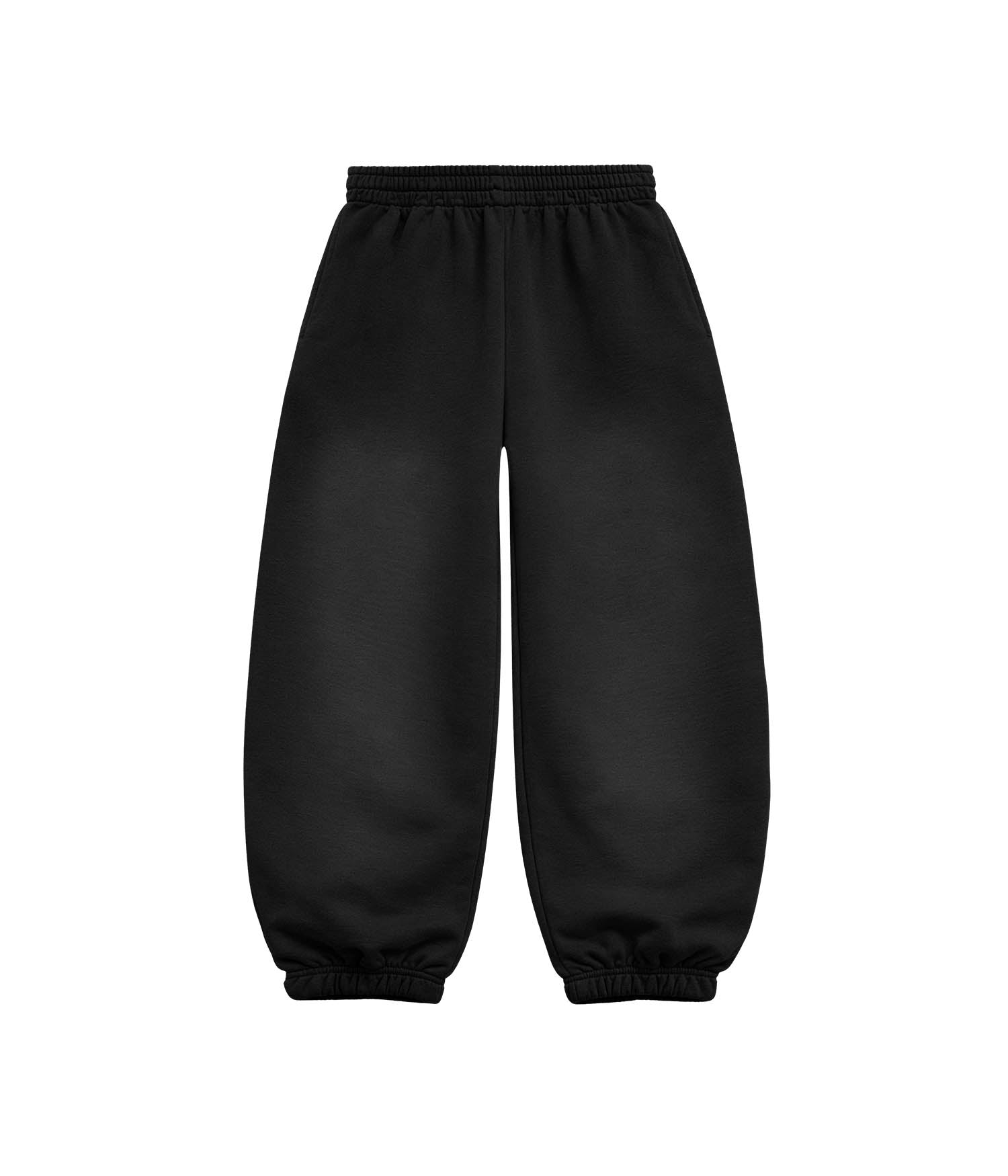 Realistic Scrunch Sweatpants Mockup