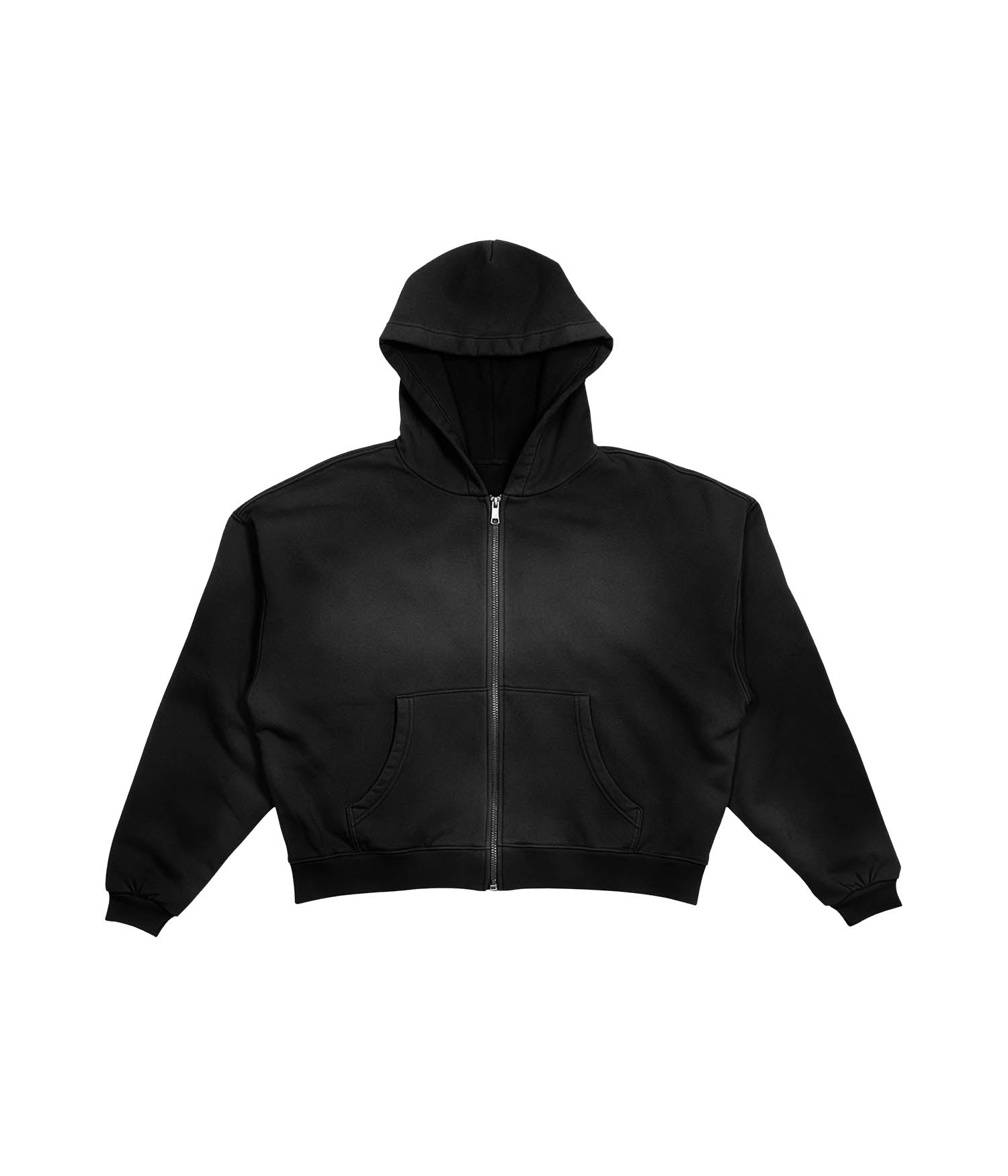 Realistic Zip-Up Hoodie Mockup