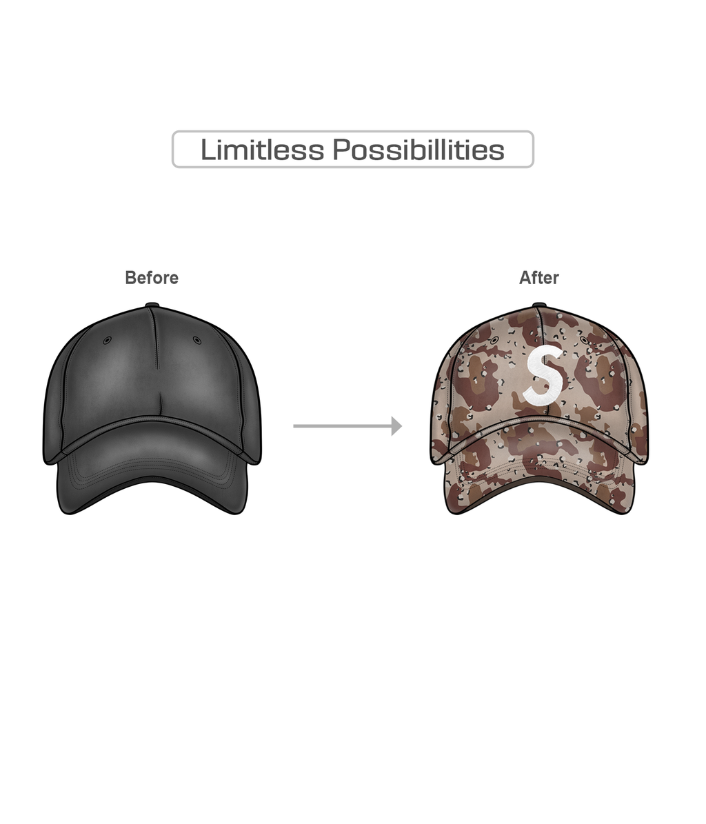 Editable PSD Baseball Cap Mockup
