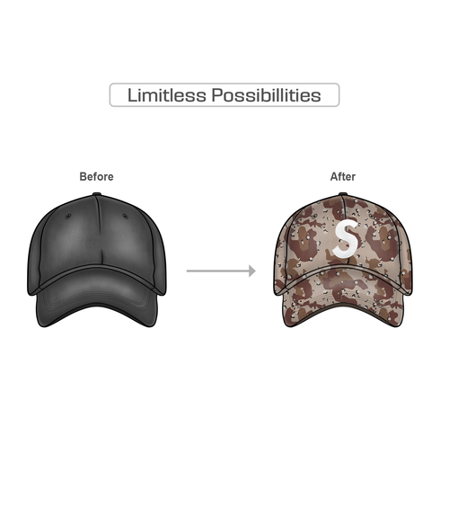 Editable PSD Baseball Cap Mockup