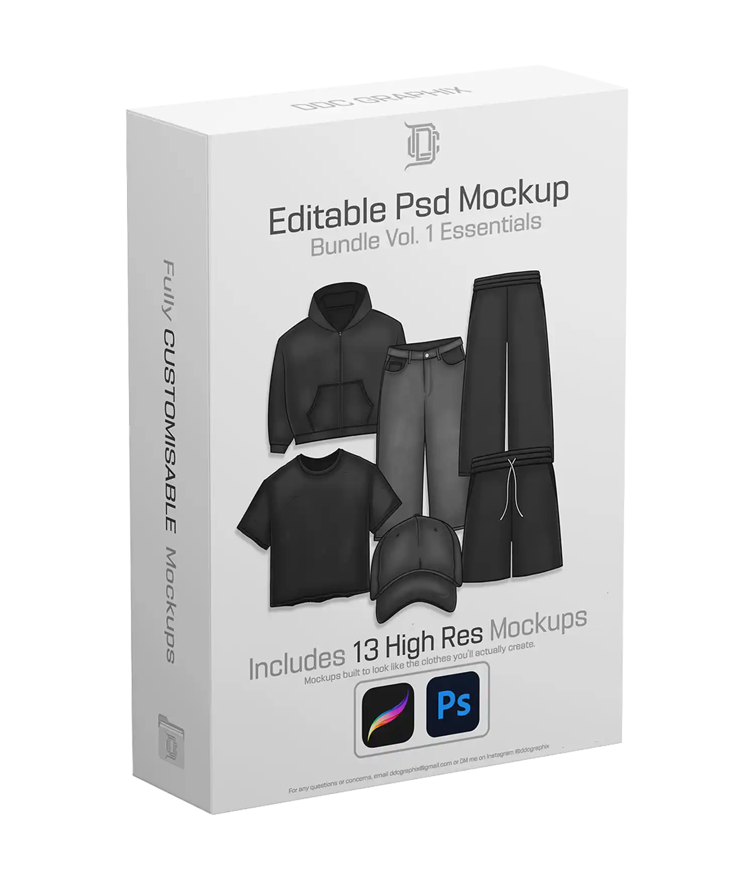 Ddc Editable Psd Mockup Bundle Vol 1