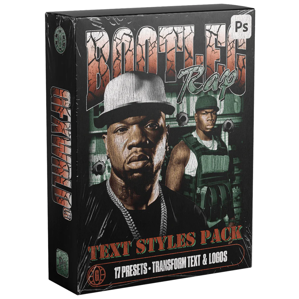 Bootleg Rap Text Styles Pack