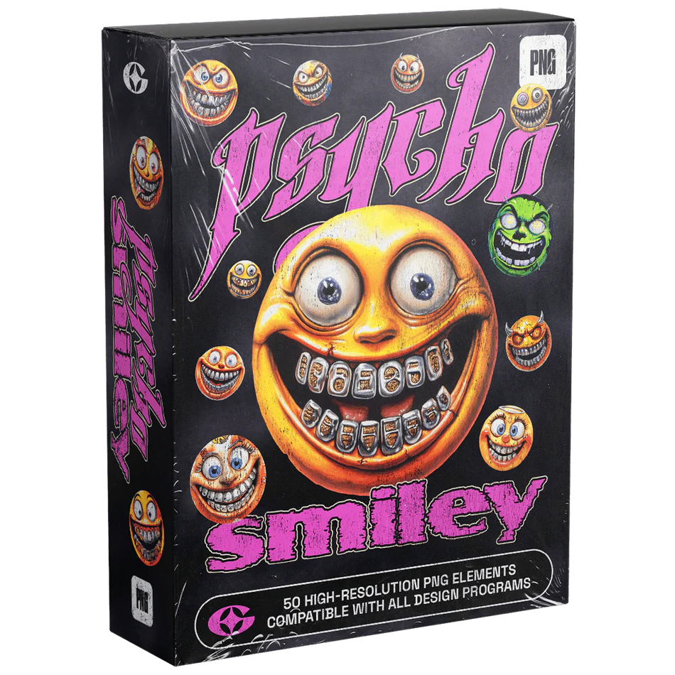 Psycho Smiley Elements Pack